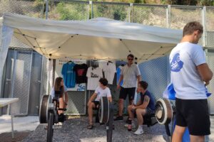 postavitev ergometrov